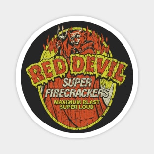 Red Devil Super Firecrackers 1948 Magnet